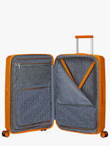 Uitbreidbare Harde Reiskoffer Fastforward American tourister Oranje fastforward 155260-vue-porte